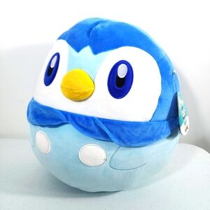 Pokemon Piplup Squishmallow BIG 14" Plush Doll Kellytoy Original 2023 GAME FREAK